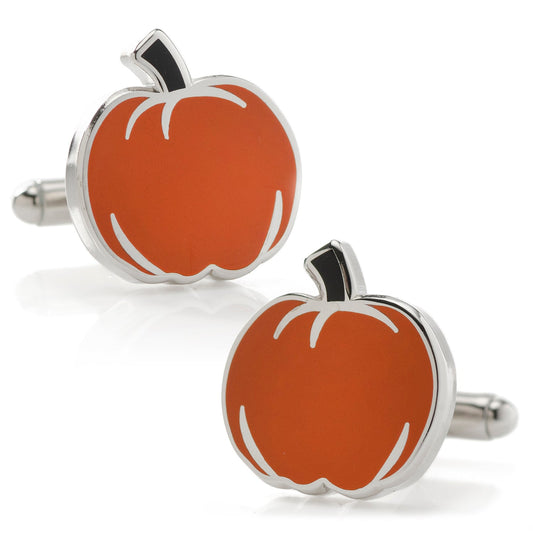 Pumpkin Enamel Cufflinks - My Men's Shop