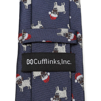 Santa Pug Men's Tie - My Men's Shop
