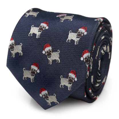 Santa Pug Men's Tie - My Men's Shop