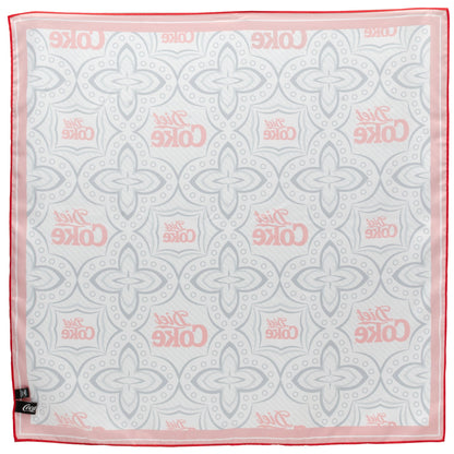 Diet Coke Satin Grey Scarf