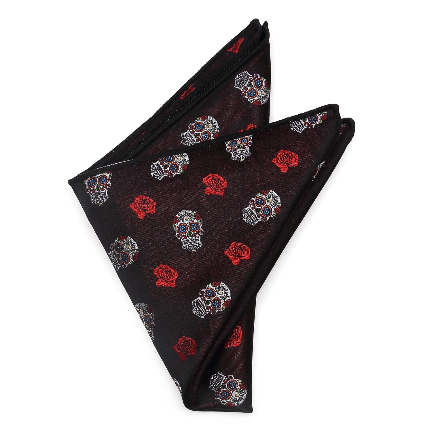 Sugar Skull Pocket Square - My Men's Shop