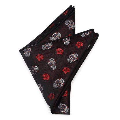 Sugar Skull Pocket Square - My Men's Shop
