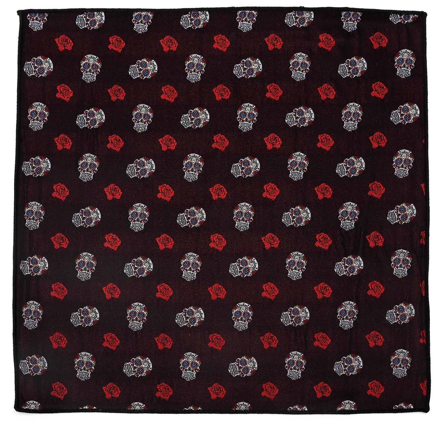 Sugar Skull Pocket Square - My Men's Shop