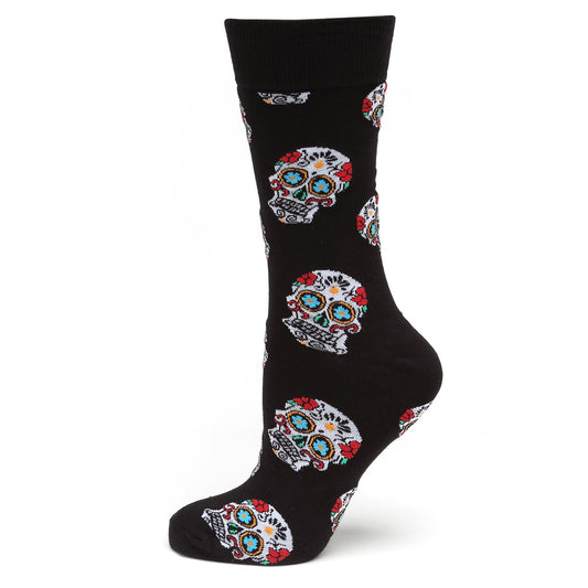 Sugar Skull Black Socks - My Men's Shop