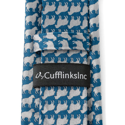 Black Sheep Blue Silk Men's Tie - My Men's Shop