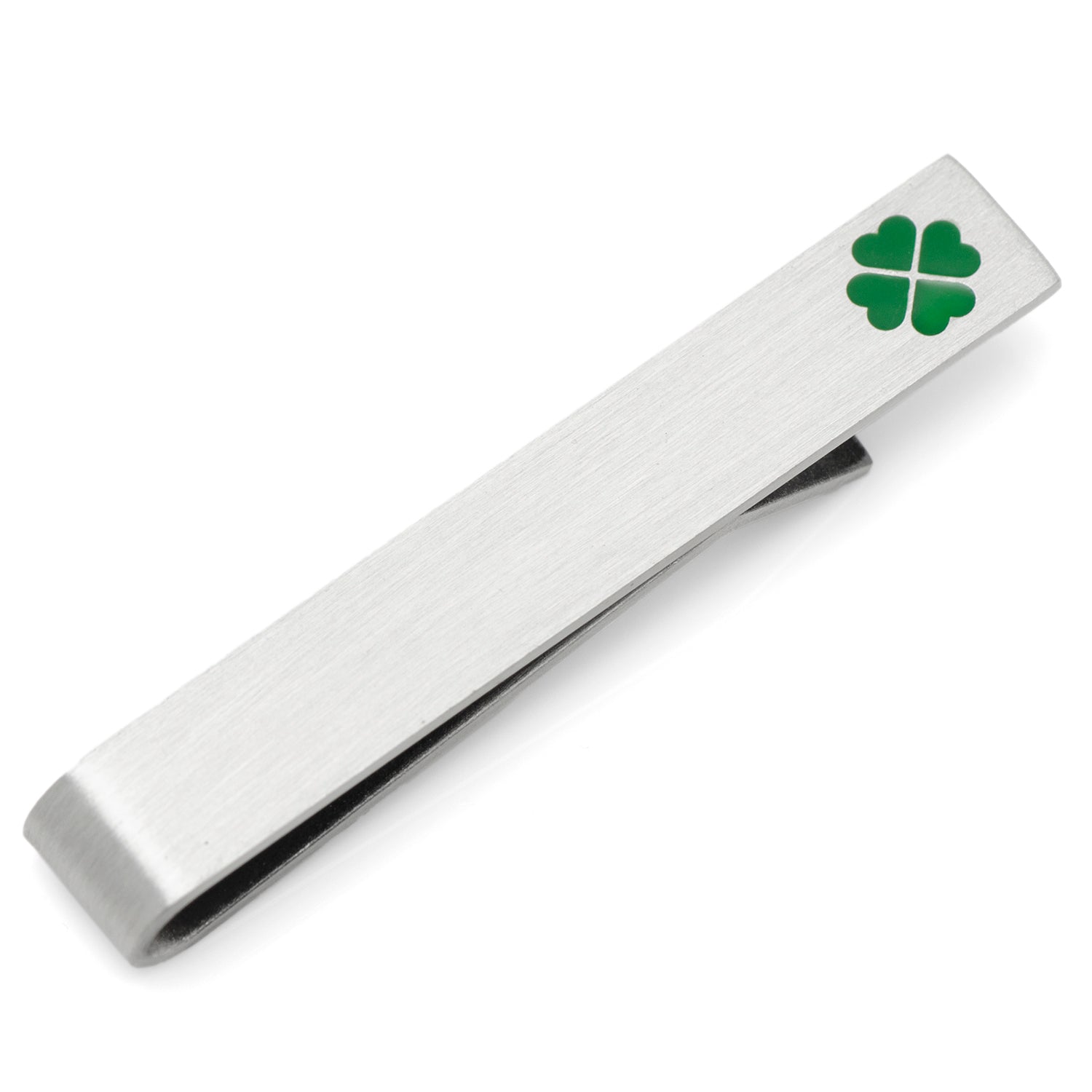 Shamrock Hidden Message Tie Bar - My Men's Shop