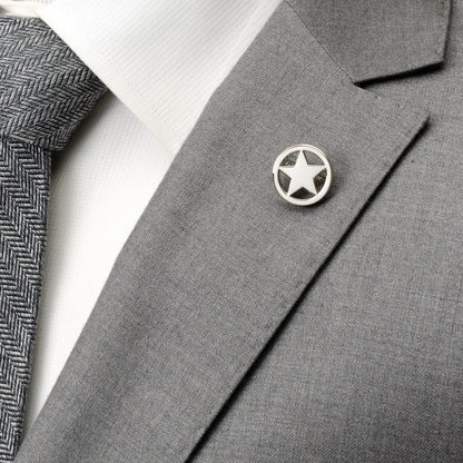 Pin de solapa Estrella Solitaria