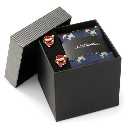 Santa Pug Gift Set