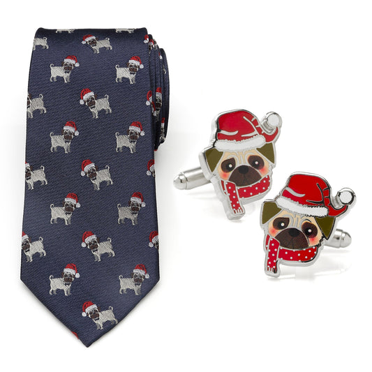 Set de regalo Santa Pug