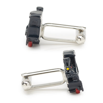 Steam Engine 3D Cufflinks - My Men's Shop