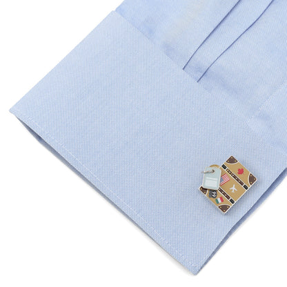 Traveler Suitcase Cufflinks - My Men's Shop