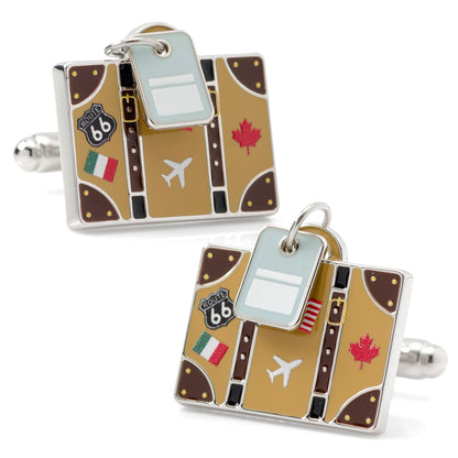 Traveler Suitcase Cufflinks - My Men's Shop