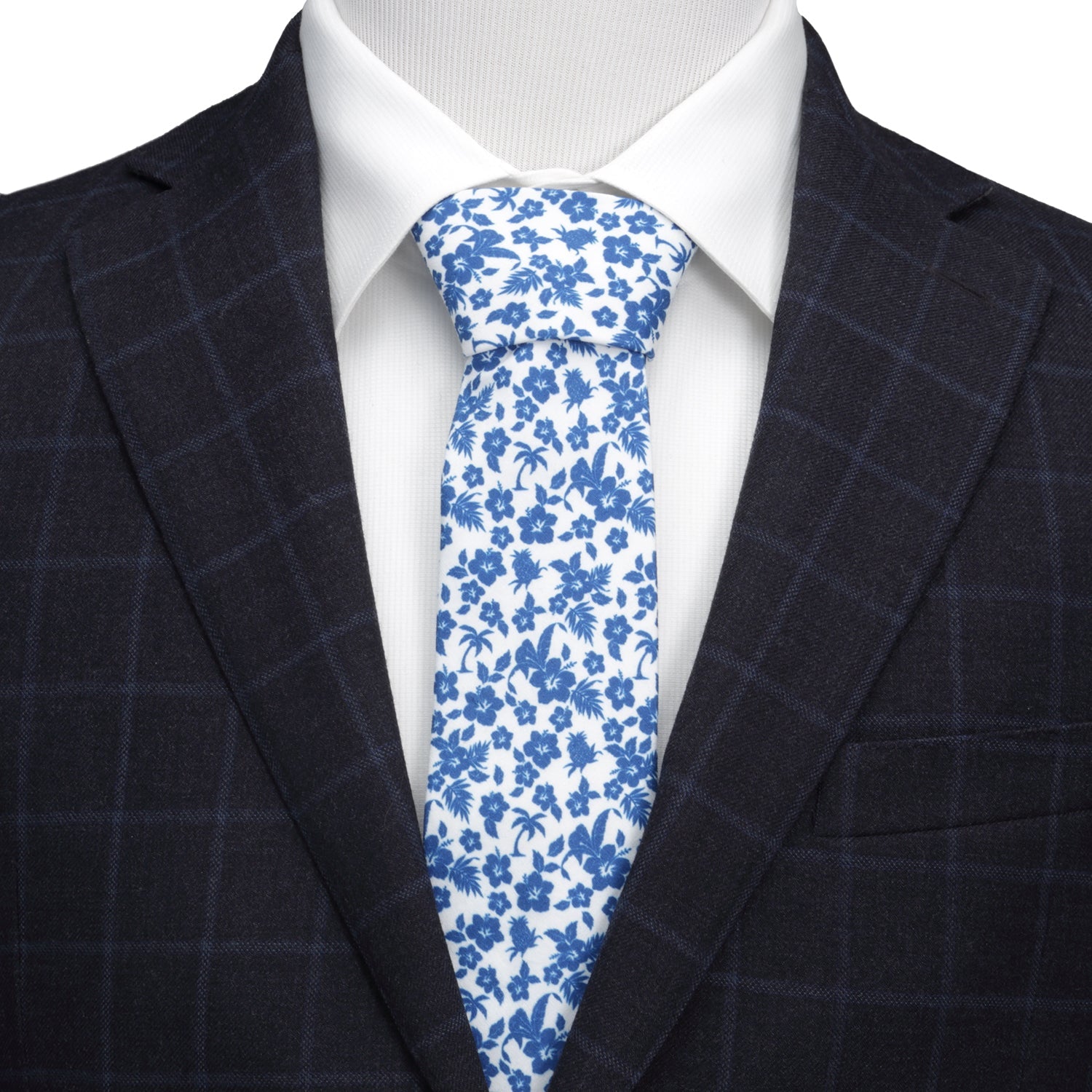 Tropical Blue Men’s Tie - My Men's Shop