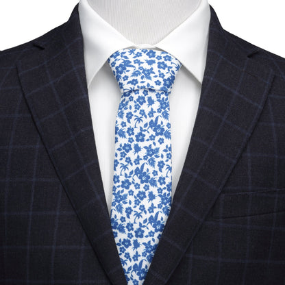 Tropical Blue Men’s Tie - My Men's Shop
