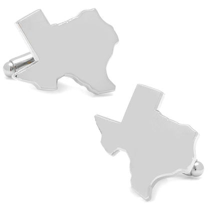Silver Texas Cufflinks and Lapel Pin Gift Set - My Men's Shop