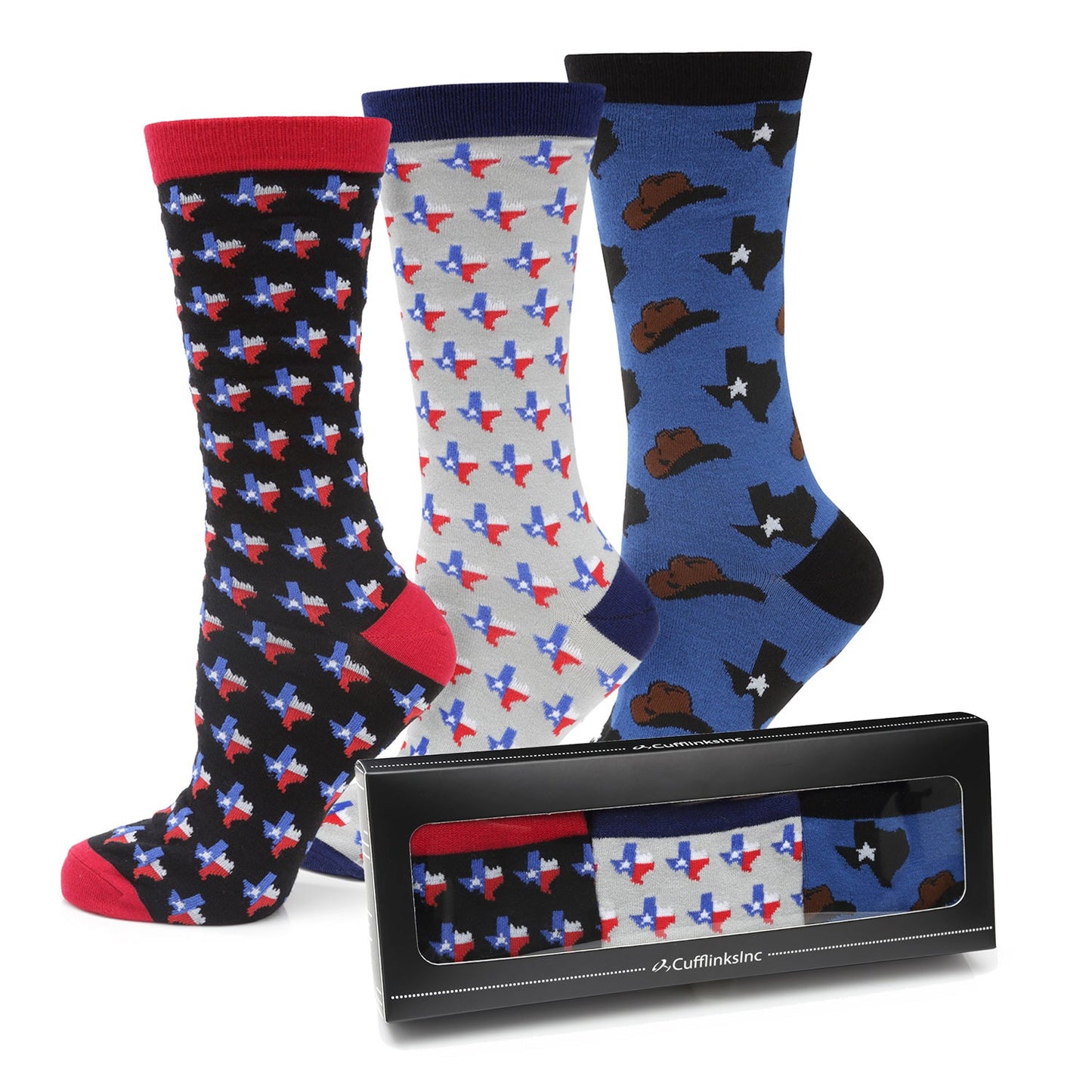 Texas Strong 3 Pack Socks Gift Set - My Men's Shop