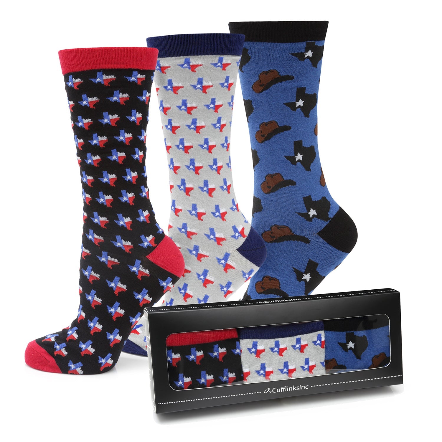 Texas Strong 3 Pack Socks Gift Set - My Men's Shop