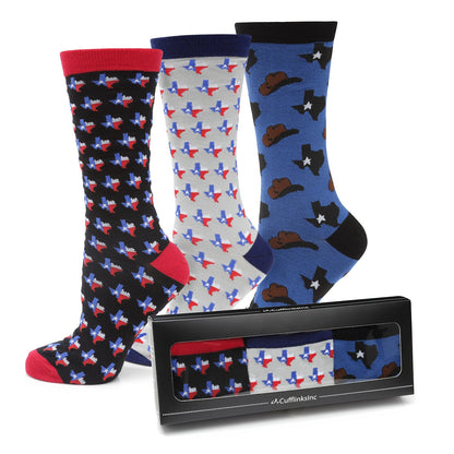 Texas Strong 3 Pack Socks Gift Set - My Men's Shop
