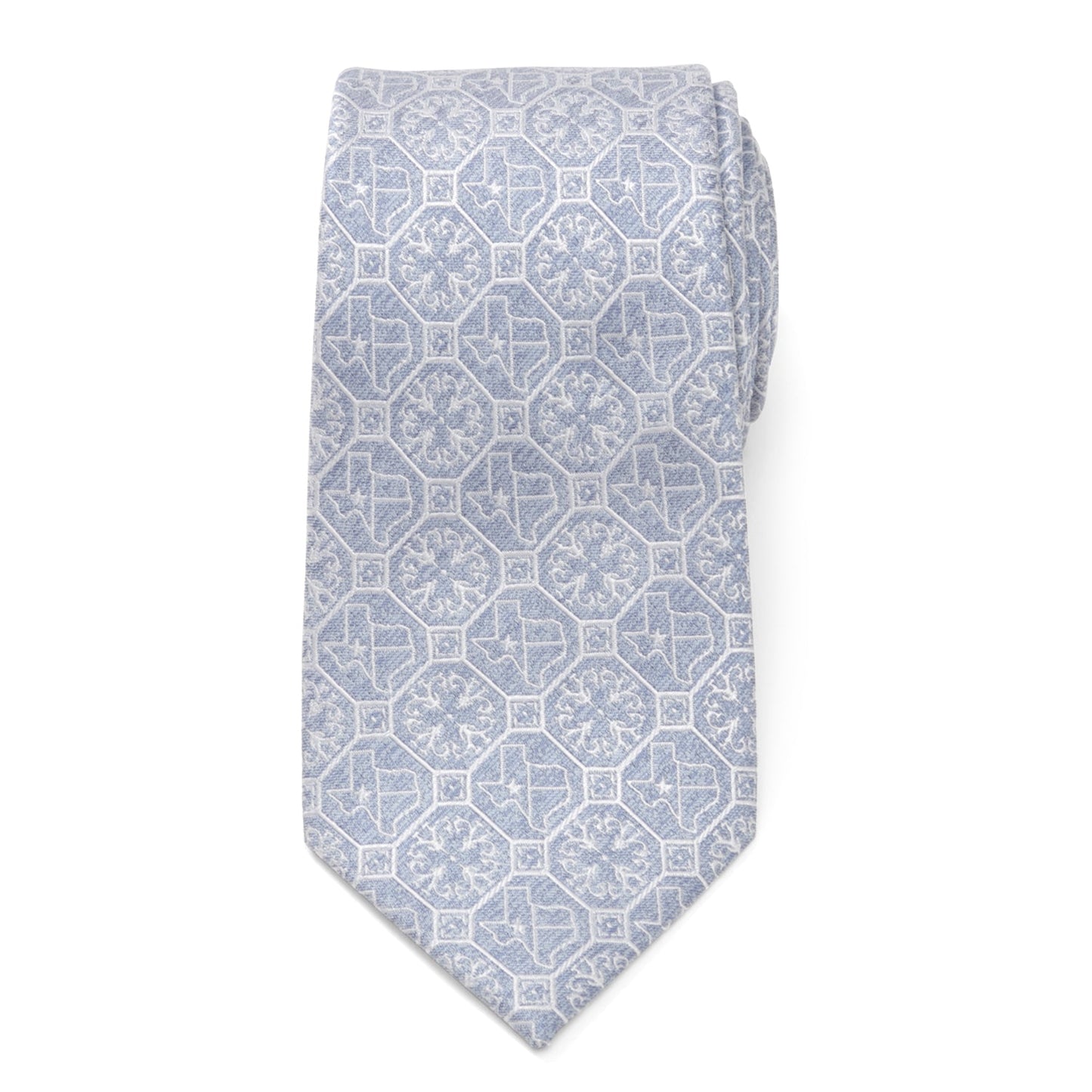 Texas State Denim Men’s Tie - My Men's Shop