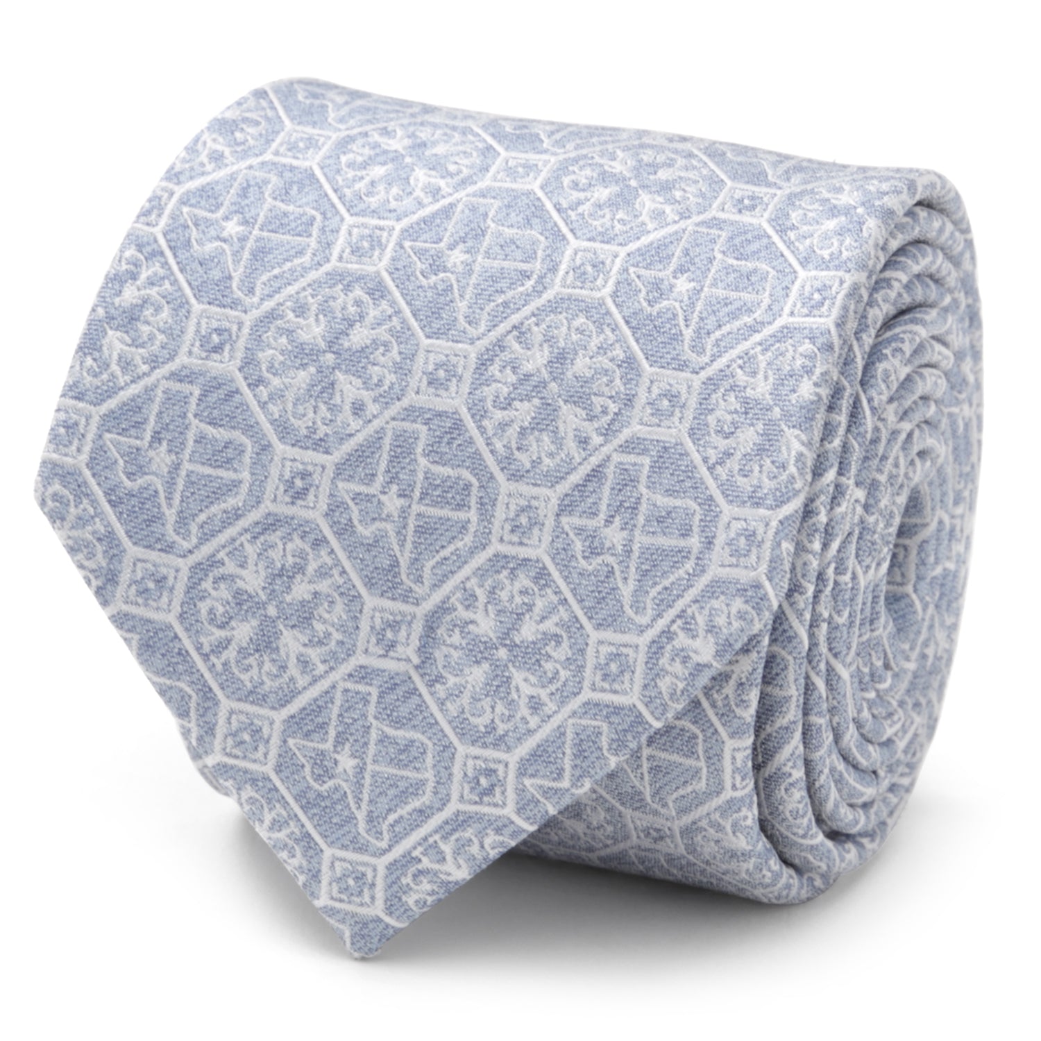 Texas State Denim Men’s Tie - My Men's Shop