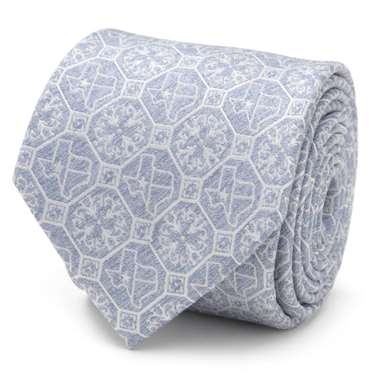 Texas State Denim Men’s Tie - My Men's Shop