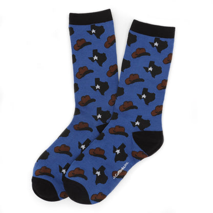 Texas State Cowboy Hat Sock - My Men's Shop