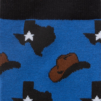 Calcetín de gorra de vaquero de Texas