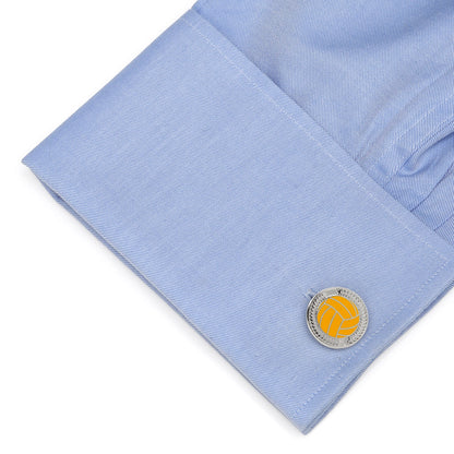 Water Polo Embossed Cufflinks