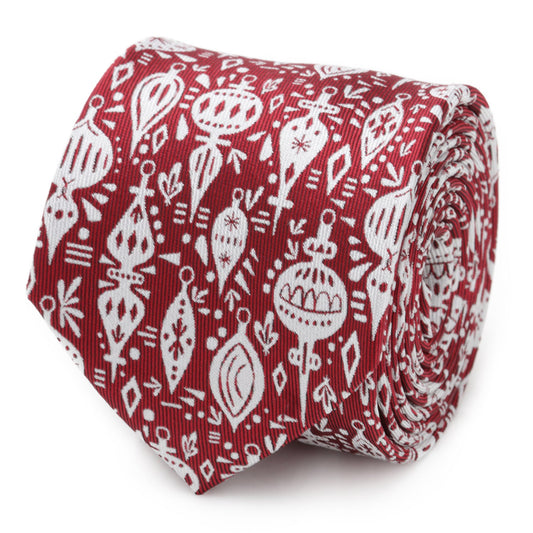 Christmas Wrap Red Men's Tie - My Men's Shop