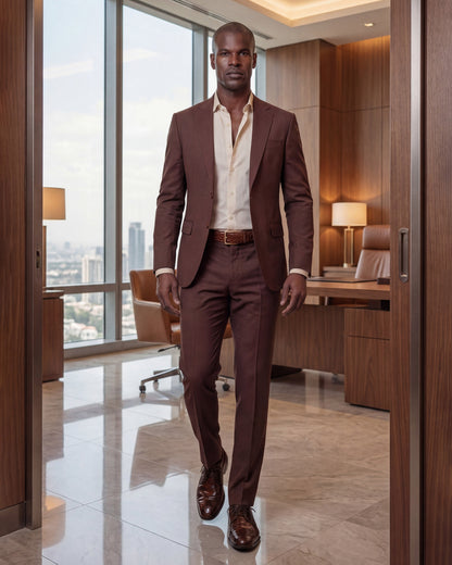 The Valmont Tan Python Leather Derby Men Shoe