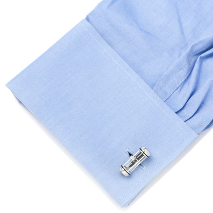 Black Sand Timer Cufflinks - My Men's Shop