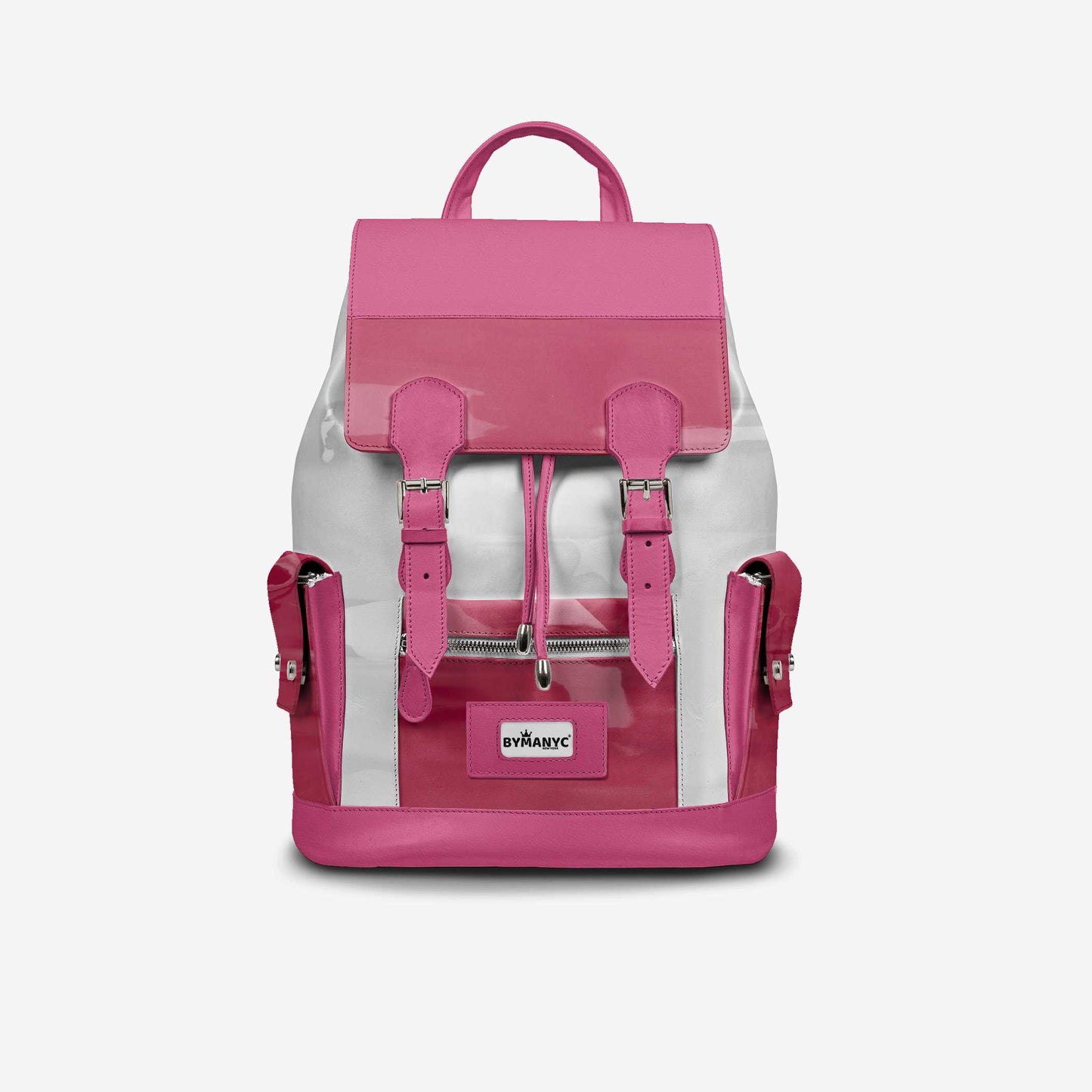 COUTURE Eco Backpack – Pink & White Edition | BYMANYC ® New York - My Men's Shop