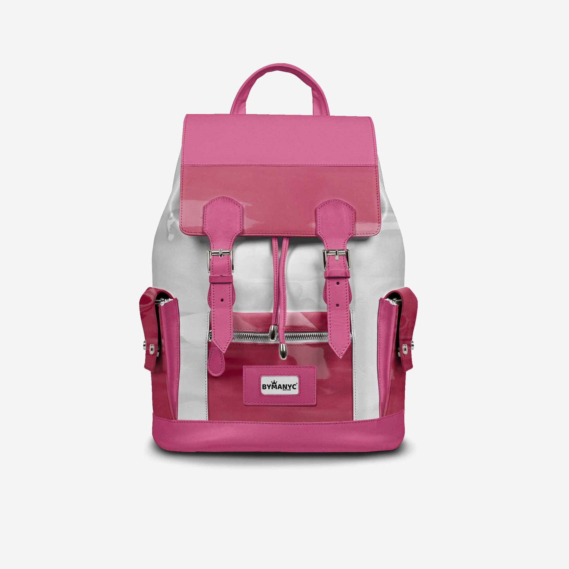 COUTURE Eco Backpack – Pink & White Edition | BYMANYC ® New York - My Men's Shop