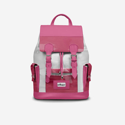 COUTURE Eco Backpack – Pink & White Edition | BYMANYC ® New York - My Men's Shop