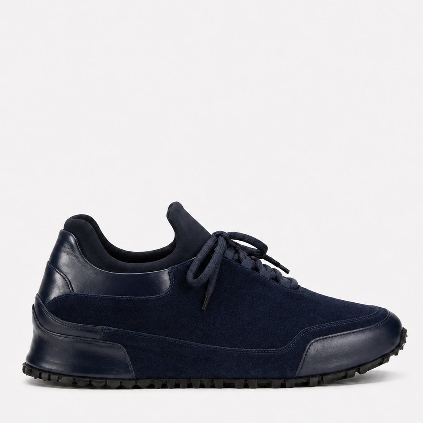 The Hudson Navy Suede Men Sneaker