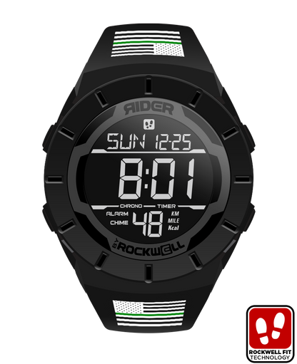Coliseum Fit™ Border Patrol - Freedom Edition (Phantom Black) Watch