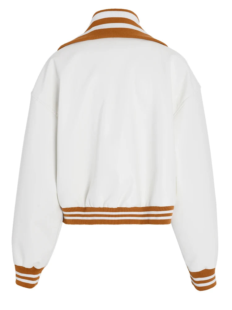 Color-block PU Leather Jacket, Soho | Women - BYMANYC ® New York - My Men's Shop