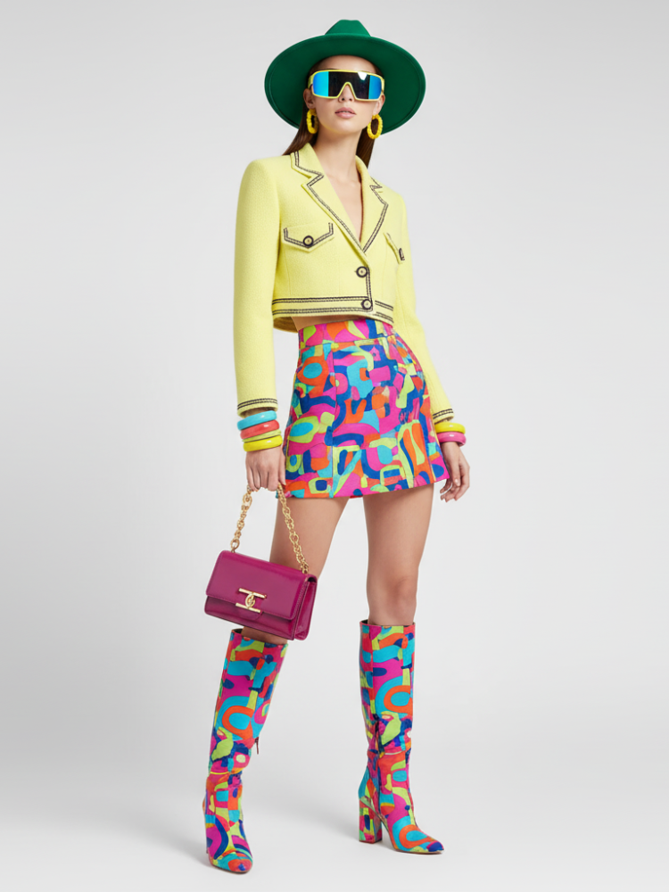 Cropped Tweed Jacket TIMES SQUARE BYMANYC ® New York - My Men's Shop