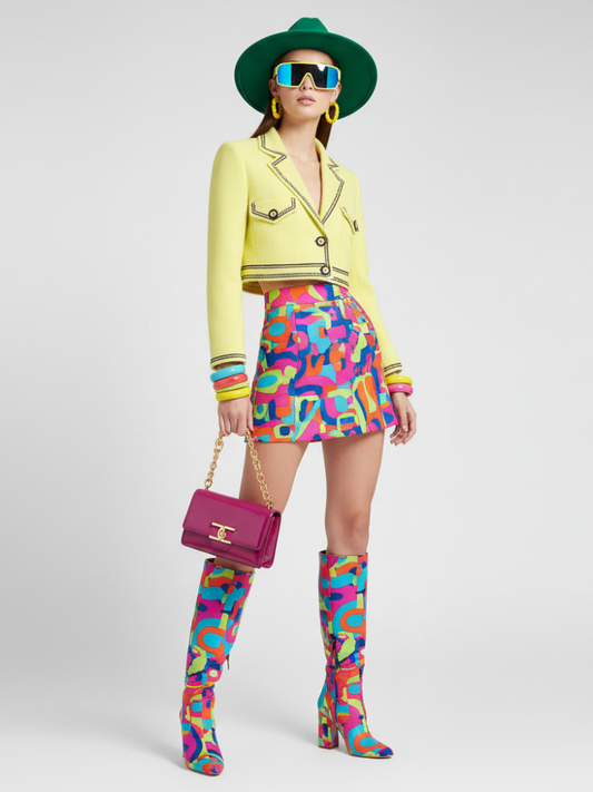 Cropped Tweed Jacket TIMES SQUARE BYMANYC ® New York - My Men's Shop