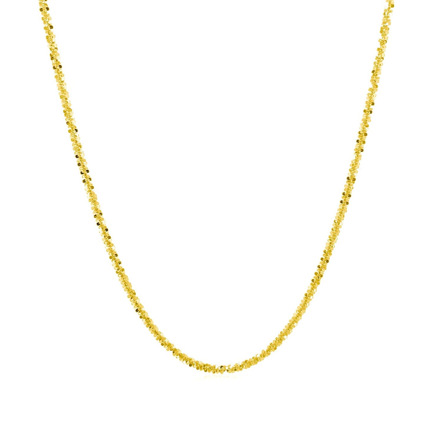 Cadena Brillante de Oro Amarillo 10k 1.50 mm