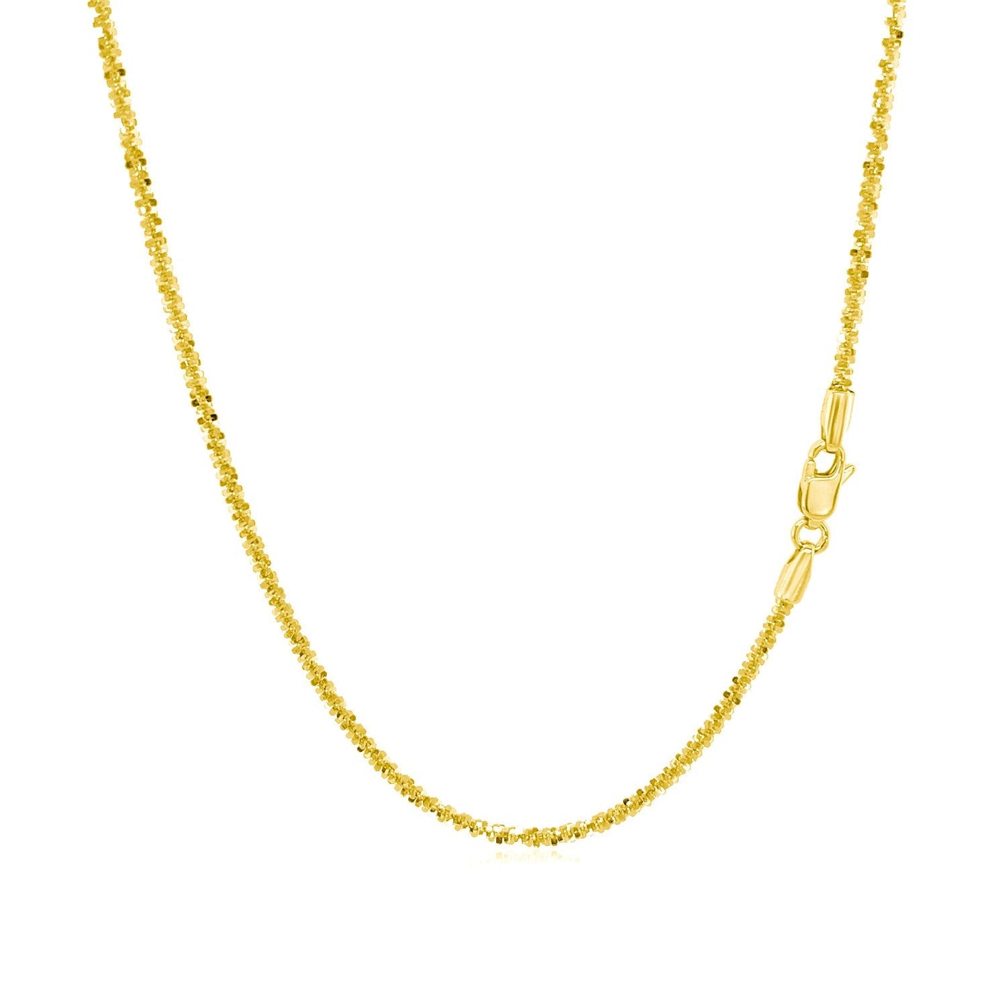 Cadena Brillante de Oro Amarillo 10k 1.50 mm