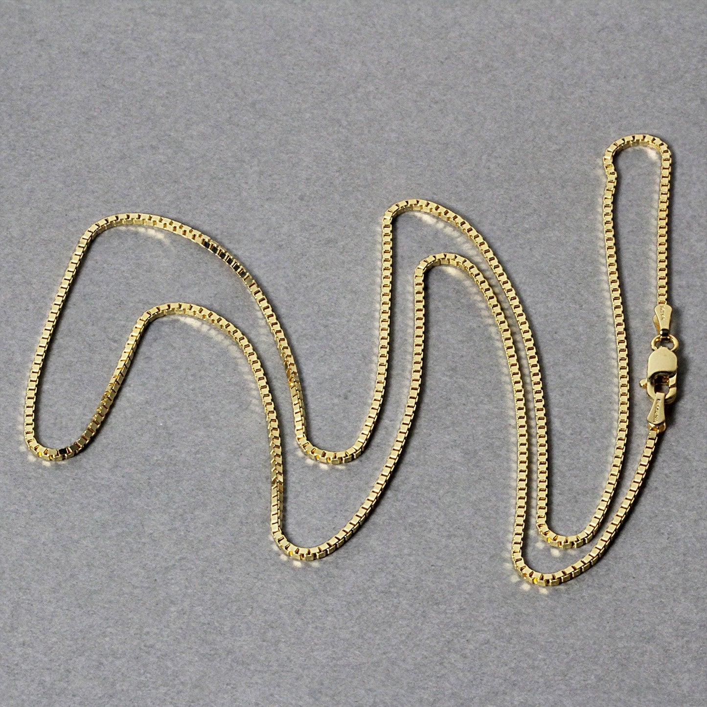 Cadena Clásica de Oro Amarillo de 14k, 1.1mm