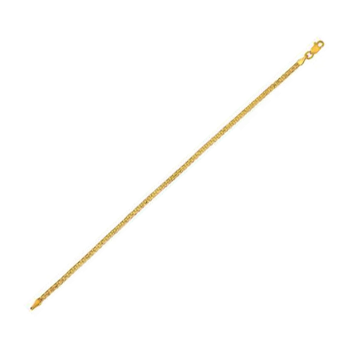 Cadena Bismark de oro amarillo de 14k (2.50 mm)