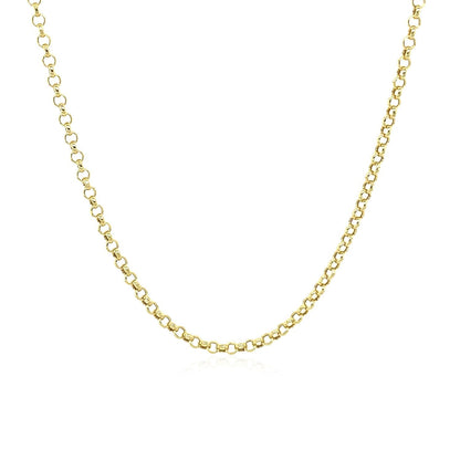 Cadena Rolo de Oro Amarillo 14k 1.9mm