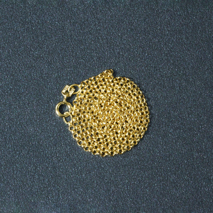 Cadena Rolo de Oro Amarillo 14k 1.9mm