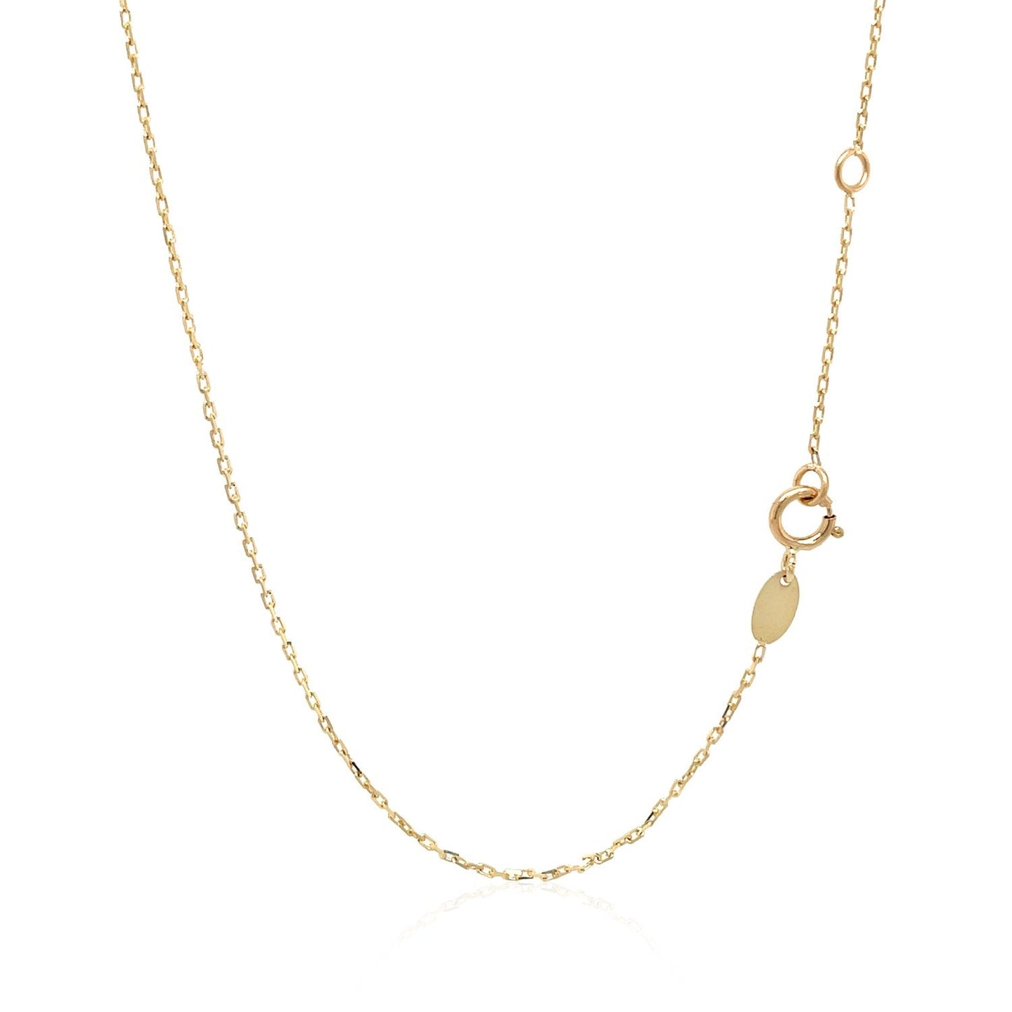 Cadena de Rosario de Oro Tricolor de 14k