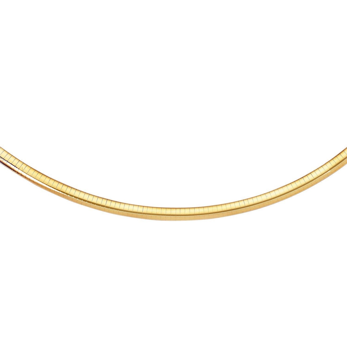 Pulsera clásica Omega de oro amarillo de 14k y 6,0 mm