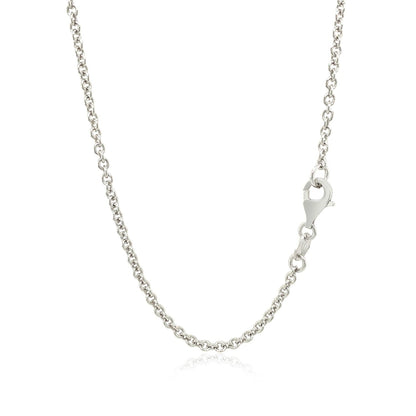 Collar de plata de ley con símbolo de infinito
