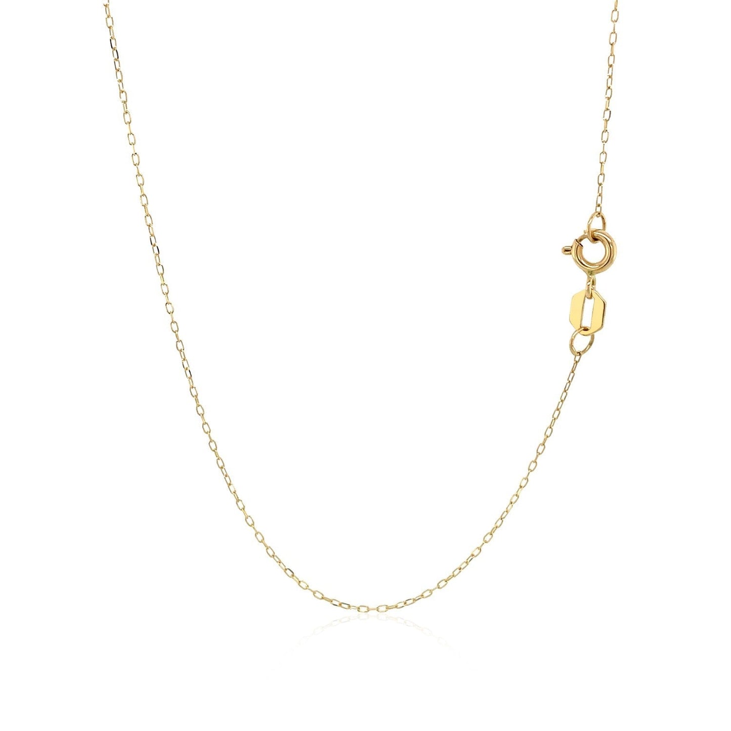 Collar de mano de Fátima en oro amarillo de 14 quilates