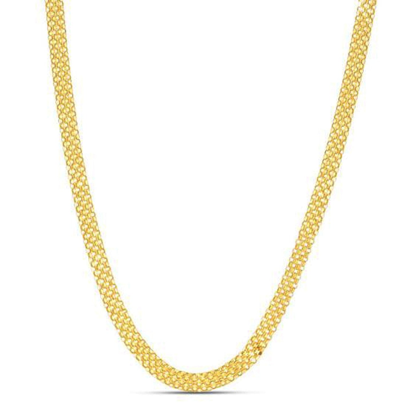 Cadena Bismark de Oro Amarillo de 14k (4.70 mm)